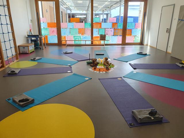Kinderyoga in der Kita Paukenzwerge Mülheim-Kärlich